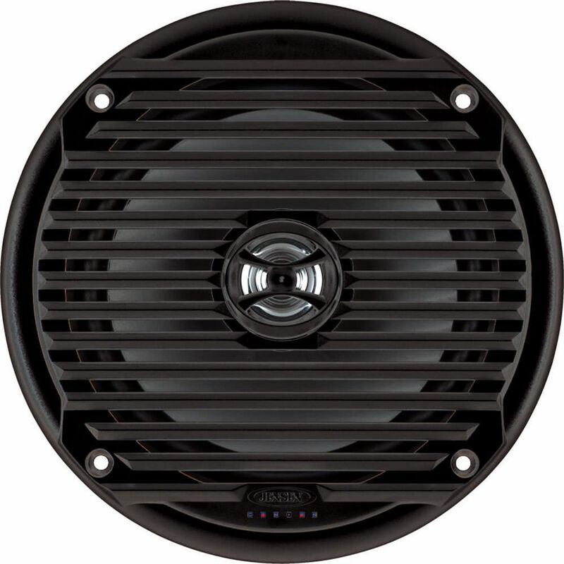 Jensen 6.5" Coaxial Waterproof RV Outdoor Speakers 2-Pack, Black image number 1