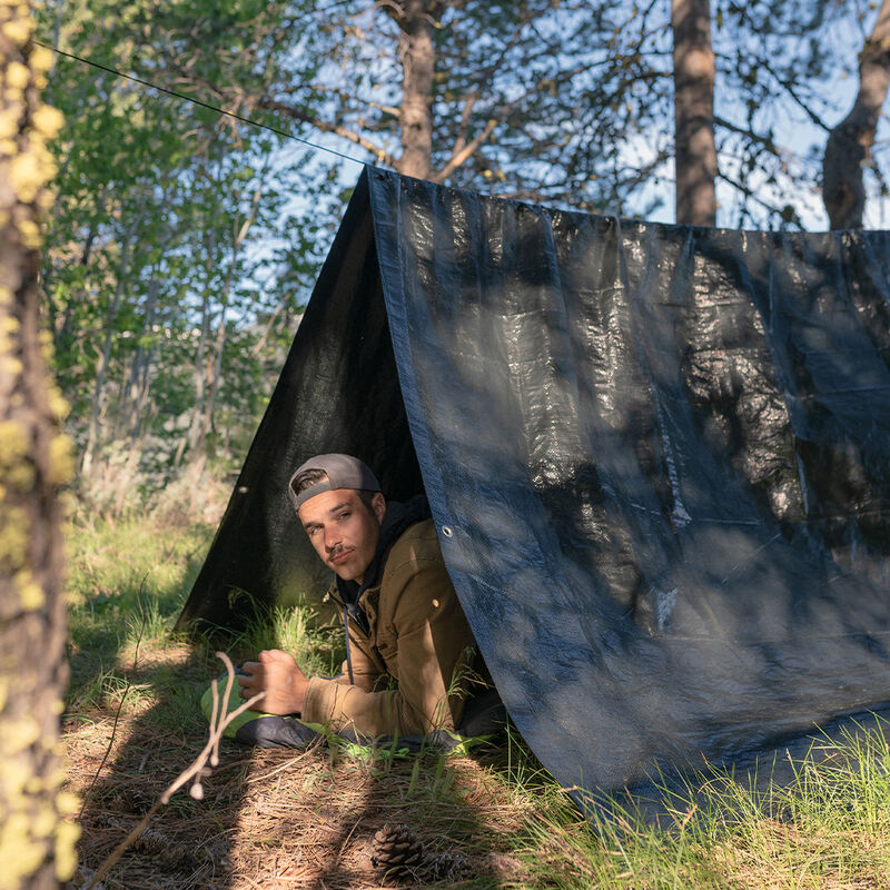 Stansport 10' x 12' Medium-Duty Rip-Stop Tarp image number 6