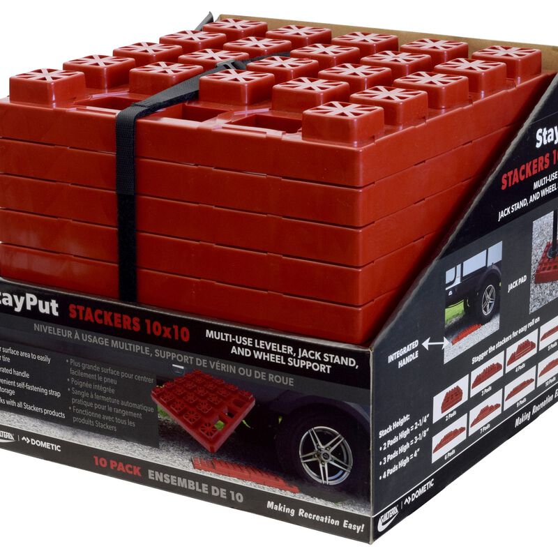 VALTERRA StayPut Stackers 10 x 10, 10 Pack, Boxed image number 7