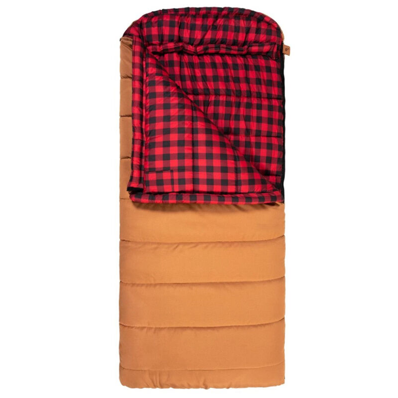 TETON Sports Deer Hunter 0&deg;F Canvas Sleeping Bag, Left Zipper image number 1