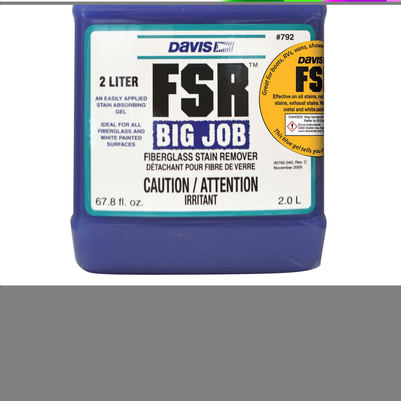 FSR Fiberglass Stain Remover, 2 liters image number 1