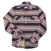 Dakota Grizzly Men's Mack Blanket-Striped Flannel Shirt Jacket