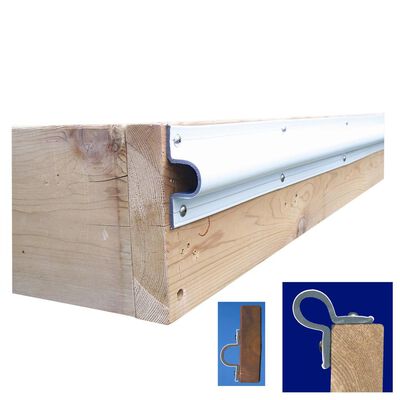 Dock Edge 10' Economy ''C'' Guard Profile