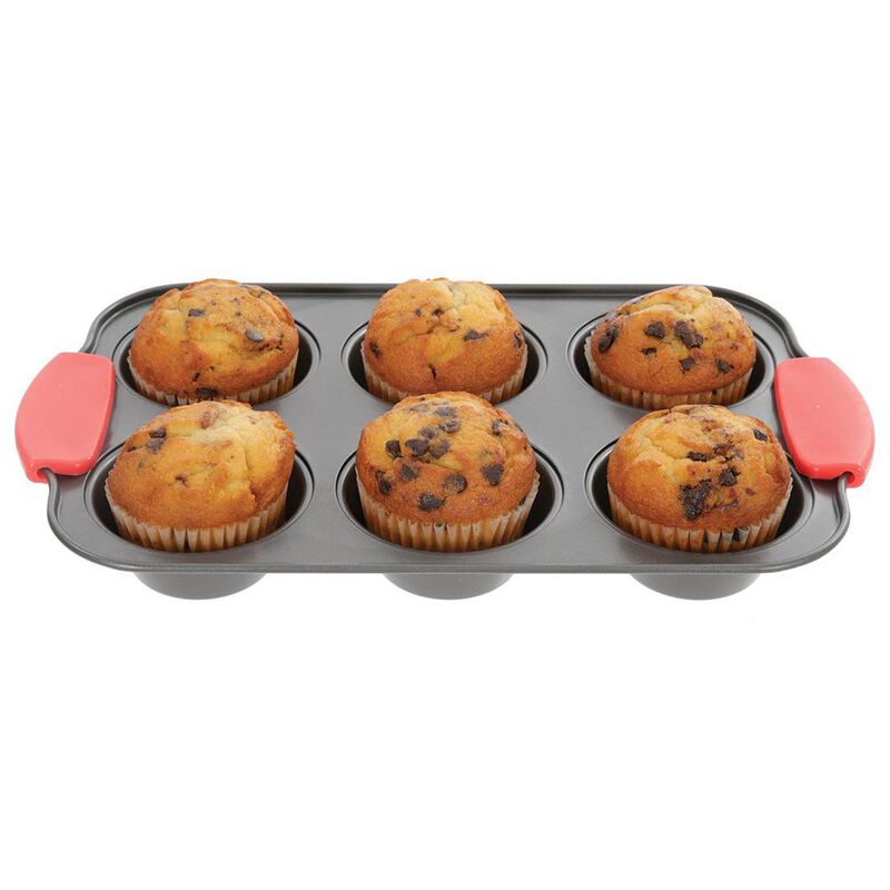 Silicone Handle Muffin Pan image number 3