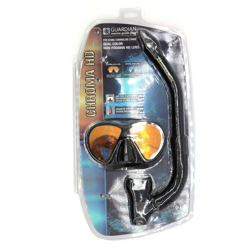 Guardian Adult Chroma HD Mirrored Snorkeling Combo image number 6