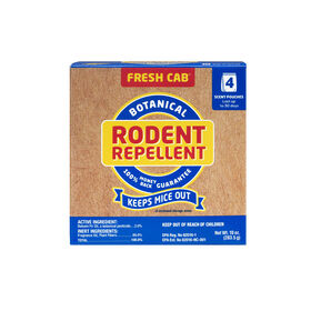Fresh Cab Botanical Rodent Repellent, 4-Pack