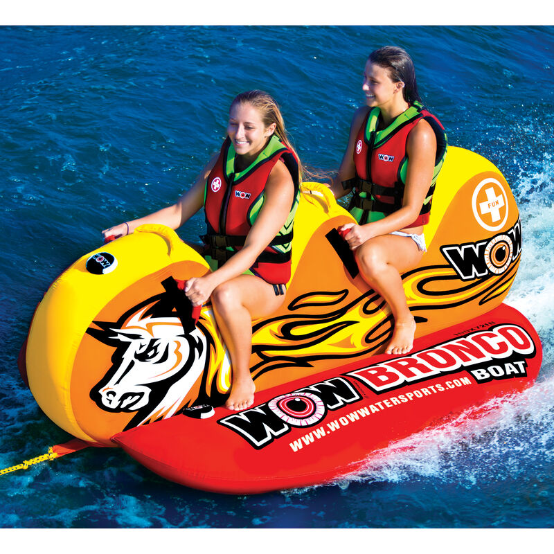 WOW Bronco Boat Two-Person Towable Tube image number 5