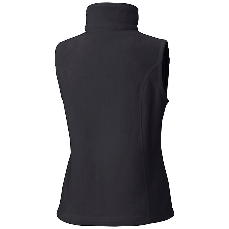 thumbnail image 2 of Lightweight Insulated Vest Columbia Women's Benton Springs Fleece Vest - Black 1X Lightweight Outdoor Vest Life Vest 2 of 11
