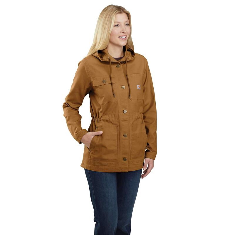 Carhartt Women's Rugged Flex Canvas Coat image number 1