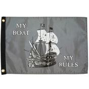 My Boat My Rules, 12" x 18"