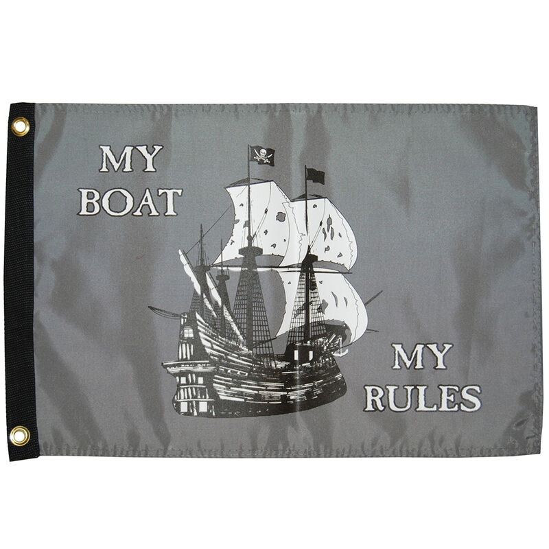 My Boat My Rules, 12" x 18" image number 1