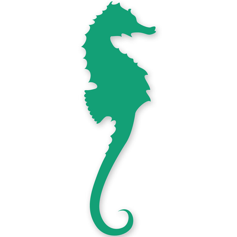 Sea Horse Vinyl Decal image number 5