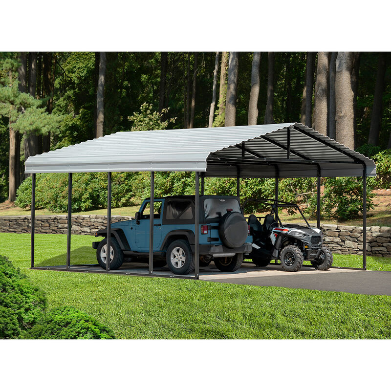 ShelterLogic Arrow Carport, 20'W x 20'L x 9'H image number 4
