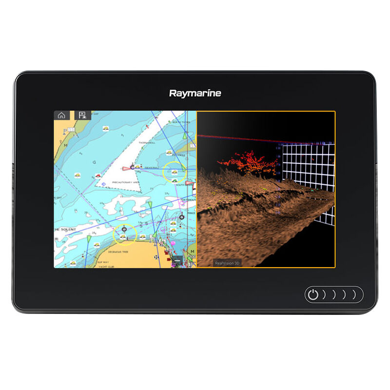 Raymarine Axiom 7 Touchscreen Multifunction Display with RealVision 3D Sonar image number 1