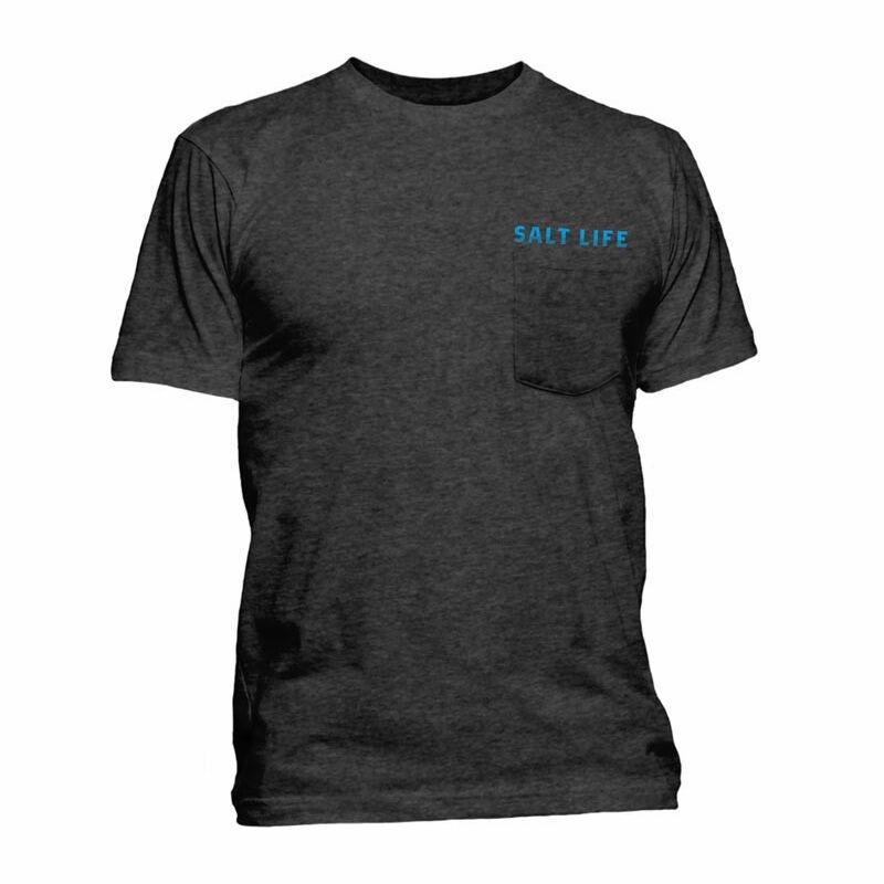 Salt Life Men's Aquaholic Icons Pocket Short-Sleeve Tee image number 2