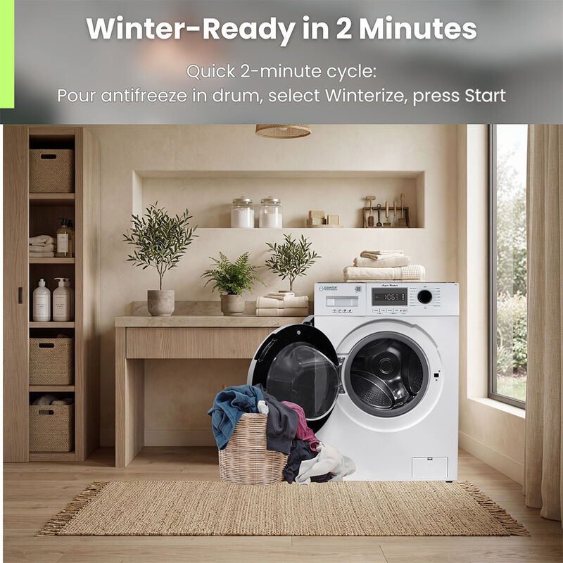 Equator Compact Stackable EW 822 Washer + ED 866 Dryer image number 9