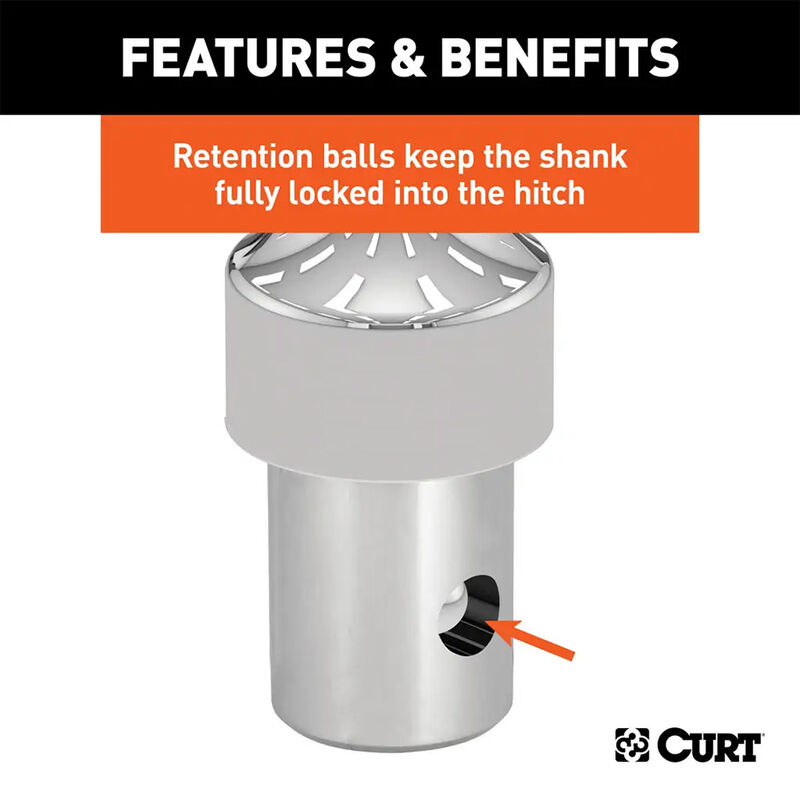 CURT 60638 OEM Puck System 2-5/16" Ball Gooseneck Kit, Ram image number 9