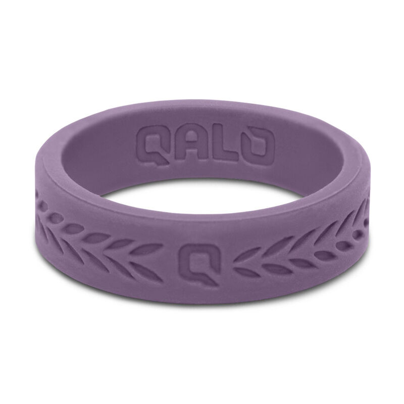 QALO Women's Lilac Laurel Q2X Silicone Ring image number 1