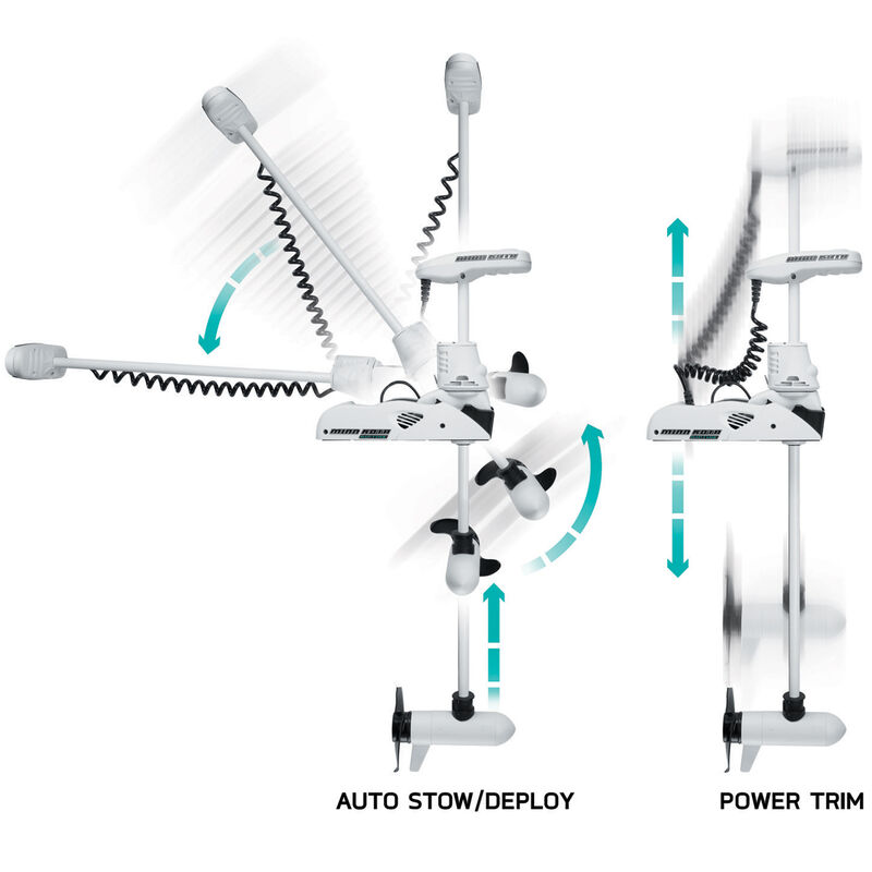 Minn Kota Riptide Ulterra 80 i-Pilot Link Bluetooth Saltwater Trolling Motor 54" image number 3