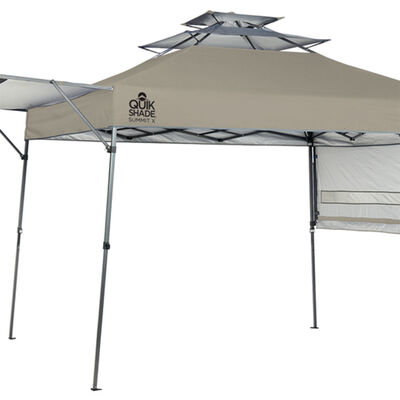 Quik Shade Summit X Straight Leg Pop-Up Canopy with Awning