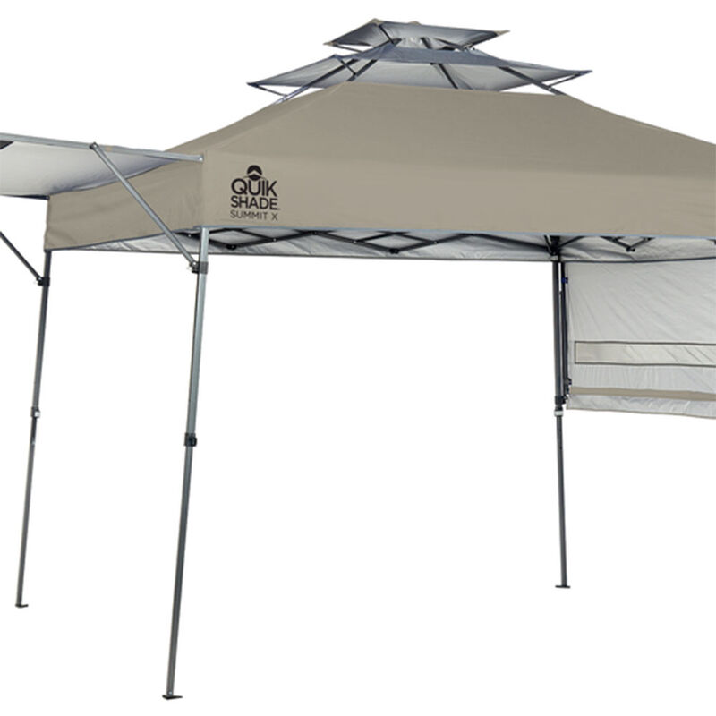 Quik Shade Summit X Straight Leg Pop-Up Canopy with Awning image number 1