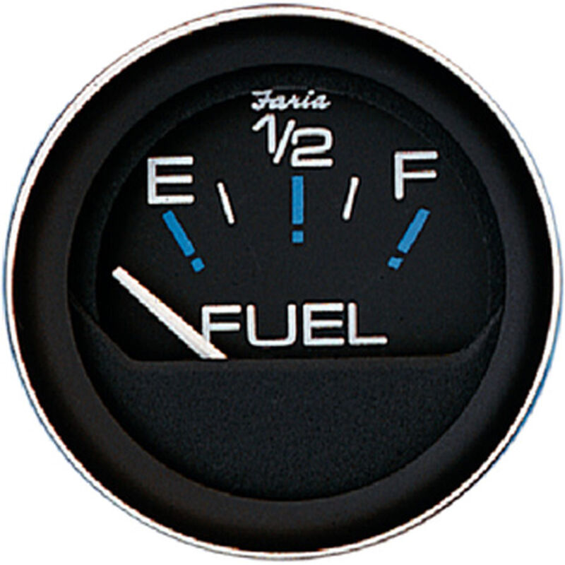 Faria 2" Coral Series Fuel Level Gauge image number 1