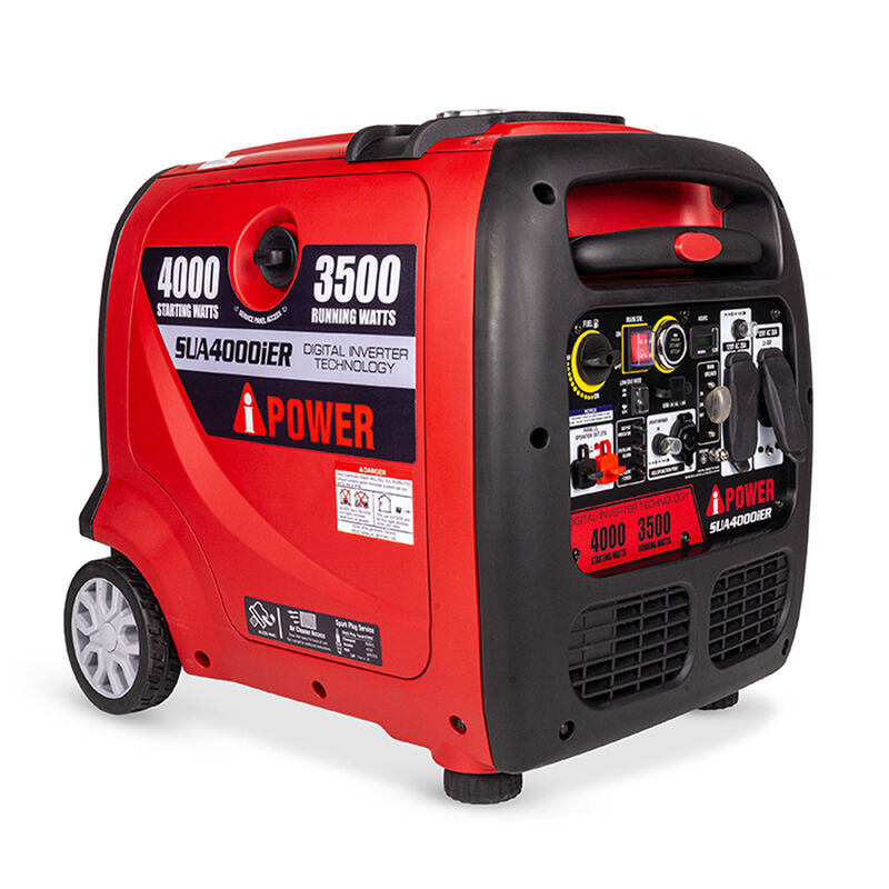A-iPower 4000 Watt Electric Start Inverter Generator image number 1
