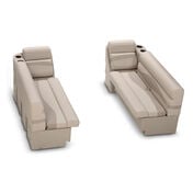 Taylor Made Platinum Series Pontoon Furniture Bench And Chaise Set