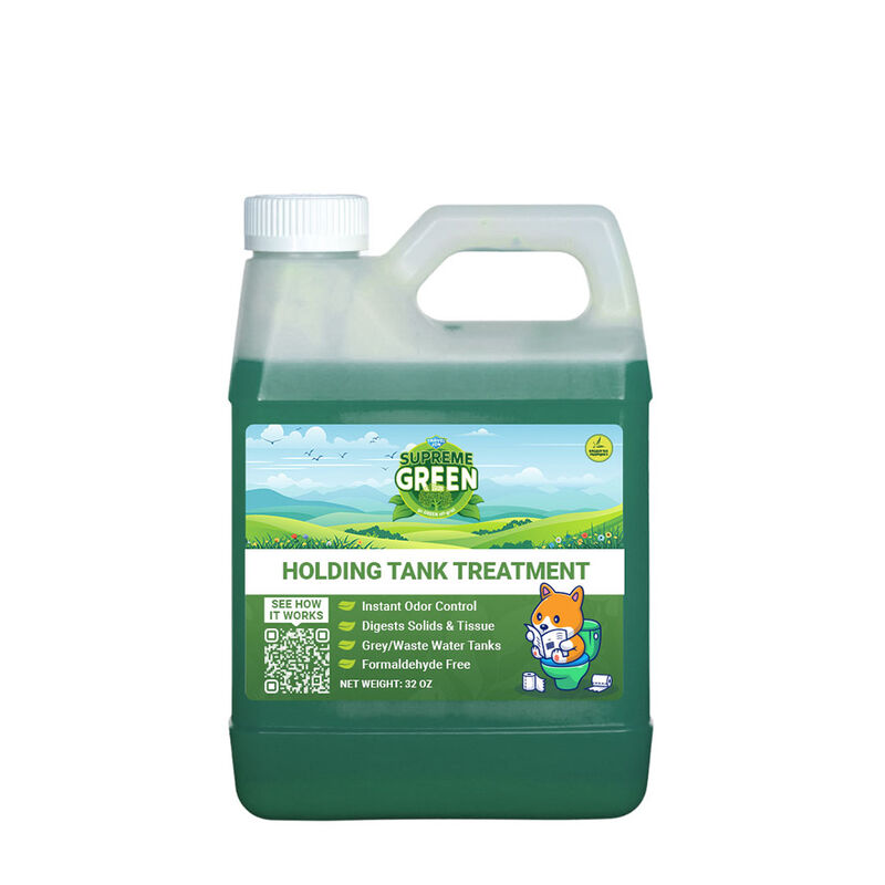 Travel Jon Supreme Green RV Holding Tank Deodorant - 32 oz. 