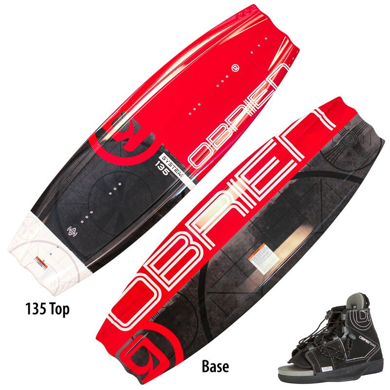 O'Brien System Wakeboard With Clutch Bindings Overton's