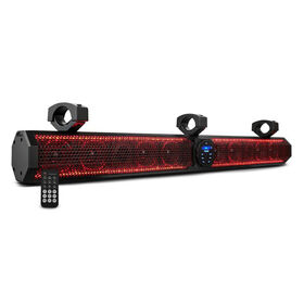 DS18 SB37BTXRGB 37" Marine Amplified Sound Bar with RGB Lighting