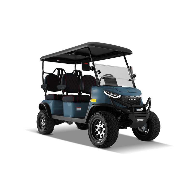 Kandi Kruiser 4-Person PRO Forward B Electric Golf Cart, Max Speed 15 MPH image number 1