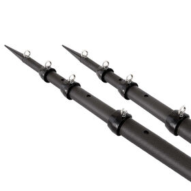 Tigress XD 3K Carbon Fiber Telescoping Outrigger Poles