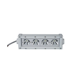 New - 10.5inch Marine Grade Single Row Straight Light Bar with 40-Watt 4 x 10W High Intensity OSRAM LEDs
