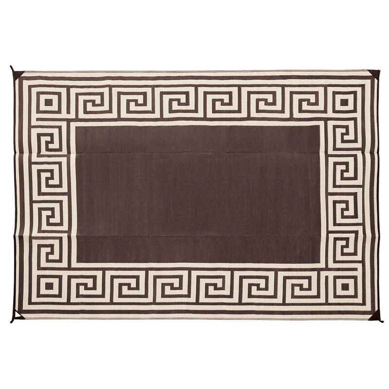 Reversible Greek Motif Design Patio Mat image number 20