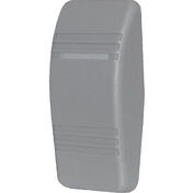 Blue Sea Contura Rocker Switch Actuator with 1 LED Indicator Light, gray