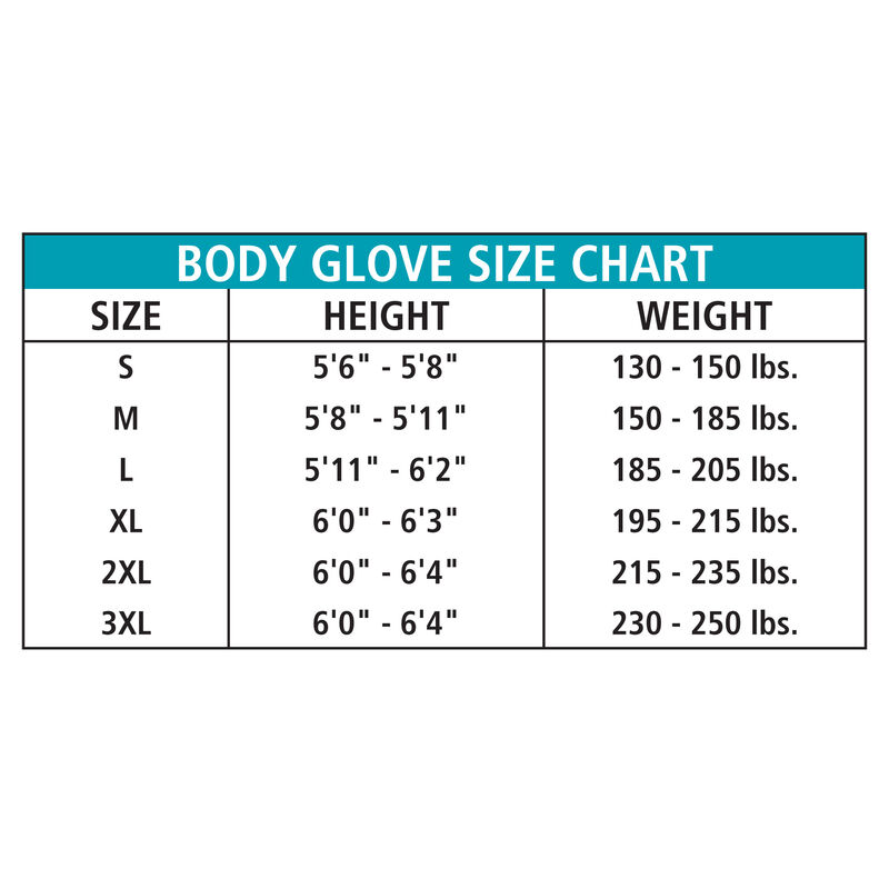 Body Glove Men's Pro 3 Spring Wetsuit image number 7