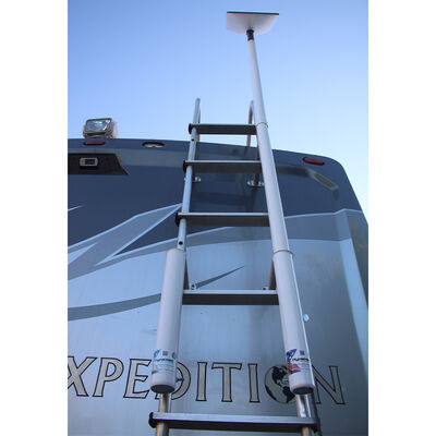 Pyramid LED Whips Starlink RV Ladder Mount System