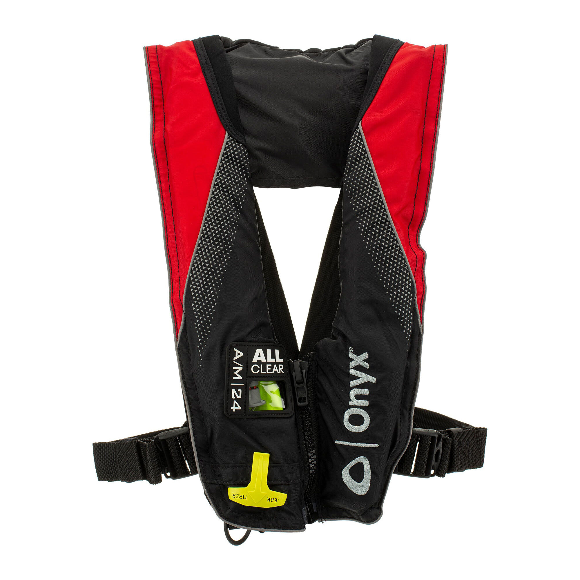 thumbnail image 2 of Lugeautoparts AM24 Watersport Automatic/Manual Inflatable Life Jacket PFD Rescue Vest - LG-AM007 - Taiwan 2 of 6