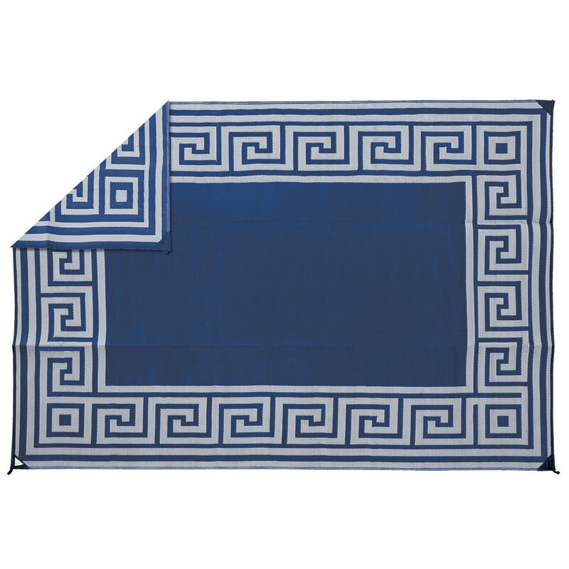 Reversible Greek Motif Design Patio Mat image number 35