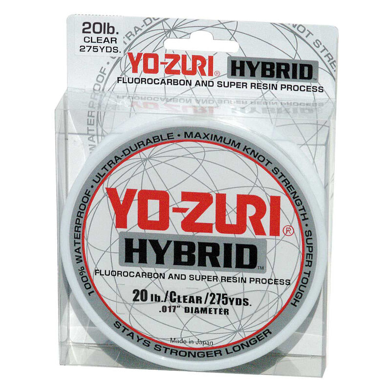 Yo-Zuri Hybrid Fishing Line &ndash; Clear, 275 Yds. image number 1