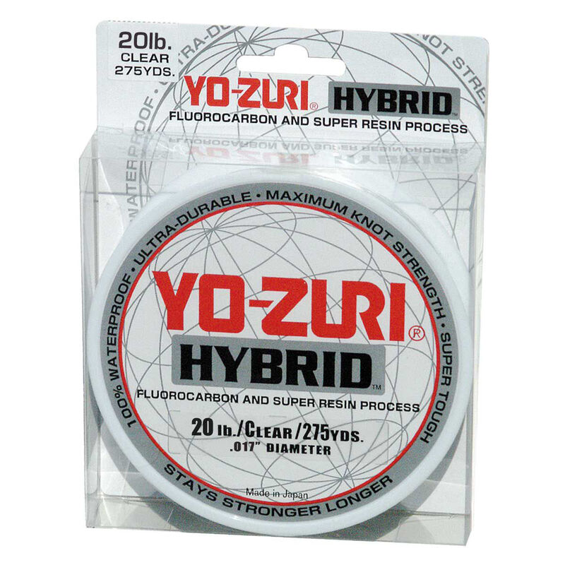 Yo-Zuri Hybrid Fishing Line – Clear, 275 Yds. image number 1