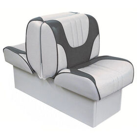 Overton's Deluxe Back-to-Back Lounge Boat Seat with 10" Base