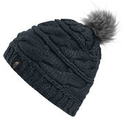 The North Face Women's Triple Cable Fur Pom Beanie