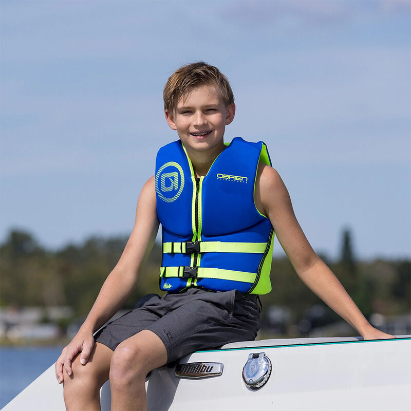 O'Brien Traditional Youth Life Jacket - Blue image number 2