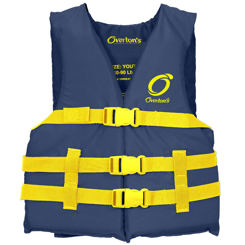 Overton's Youth Nylon Life Jacket, Blue Overton's