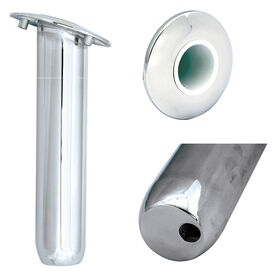 Tigress Blind Mount Round Head Closed-Base 30&deg; Rod Holder, 9"L