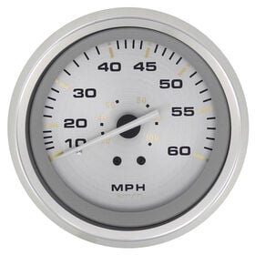 Sierra Gold Sterling 3" Speedometer, 60 MPH