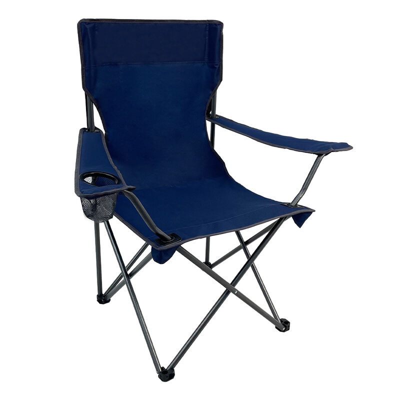 Camping World Flag Everyday XL Quad Chair - Blue