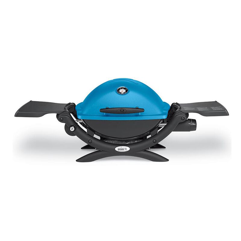 Weber Q 1200 Portable Gas Grill, Blue image number 1